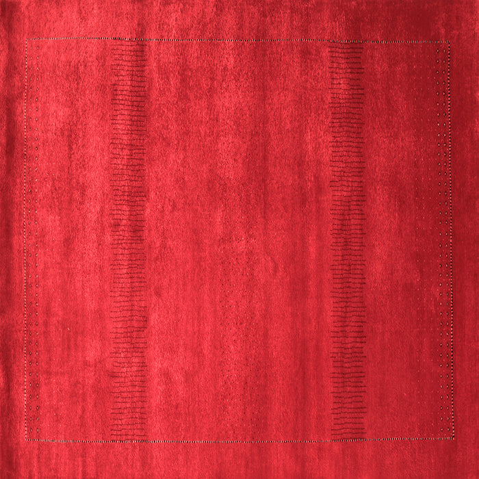 Abstract Red Contemporary Rug, con598red