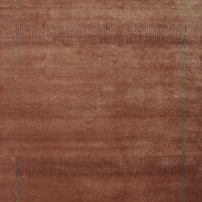 Abstract Light Blue Contemporary Rug, con598lblu