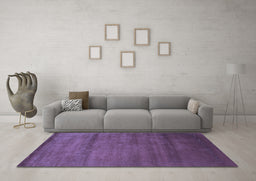 Machine Washable Abstract Blue Contemporary Rug in a Living Room, wshcon598blu