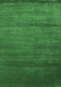 Abstract Emerald Green Contemporary Rug, con598emgrn