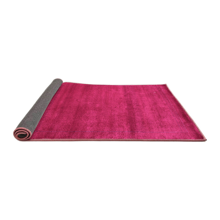 Sideview of Abstract Pink Contemporary Rug, con598pnk