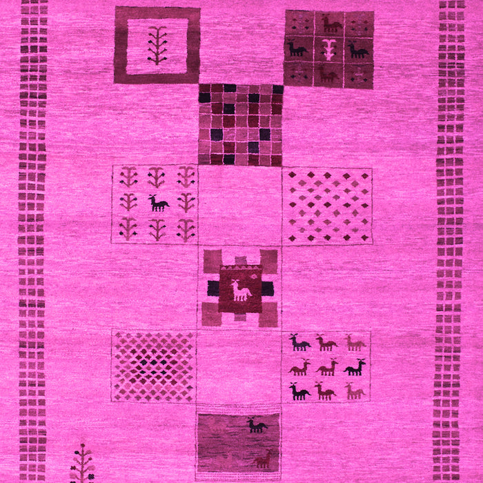 Abstract Pink Contemporary Rug, con599pnk