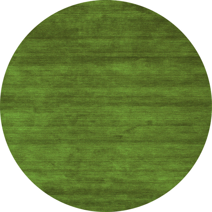 Square Abstract Green Contemporary Rug, con59grn