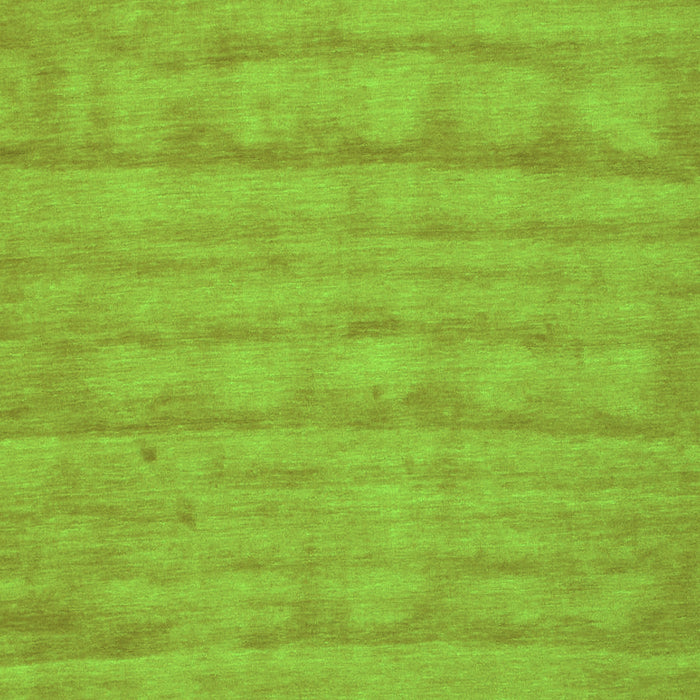 Serging Thickness of Machine Washable Abstract Green Contemporary Area Rugs, wshcon5grn
