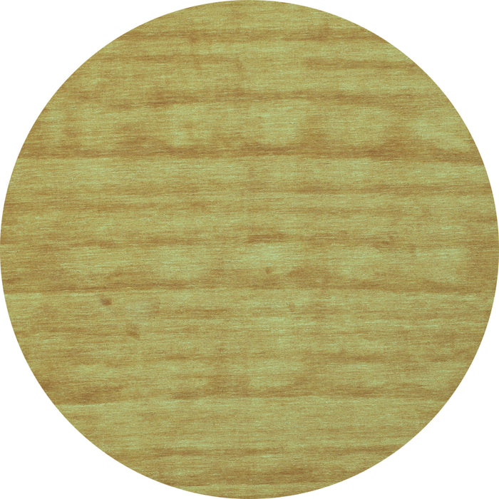 Round Abstract Light Blue Contemporary Rug, con5lblu