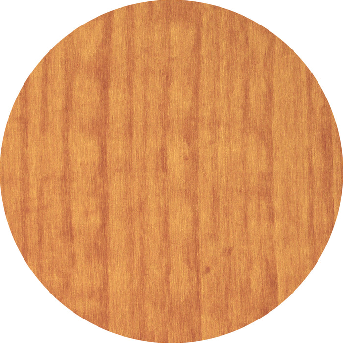 Round Machine Washable Abstract Brown Contemporary Rug, wshcon5brn