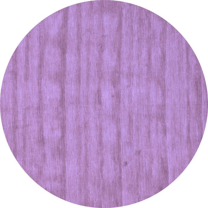 Round Machine Washable Abstract Blue Contemporary Rug, wshcon5blu