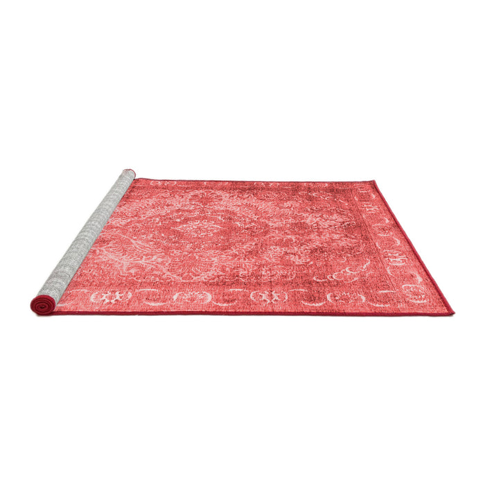 Contemporary Red Washable Rugs