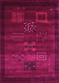 Abstract Pink Contemporary Rug, con602pnk