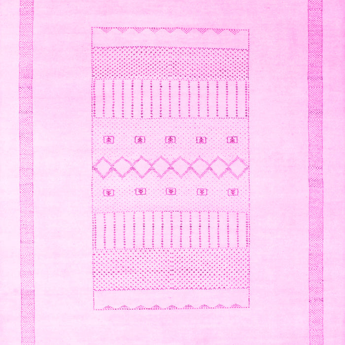 Solid Pink Modern Rug, con603pnk