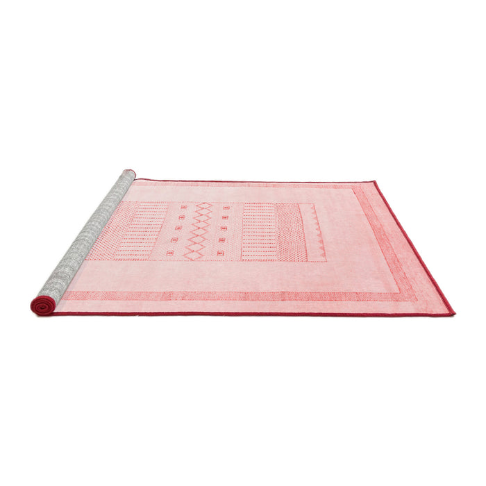 Modern Red Washable Rugs