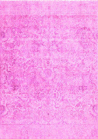 Abstract Pink Contemporary Rug, con604pnk