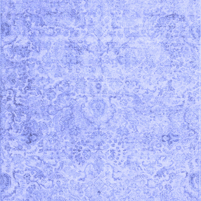 Abstract Blue Contemporary Rug, con604blu