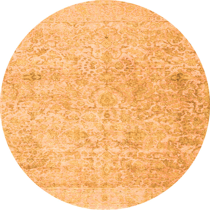 Machine Washable Abstract Orange Contemporary Area Rugs, wshcon604org