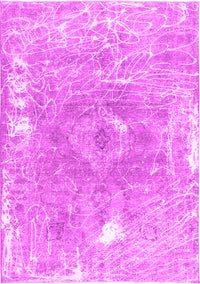 Abstract Pink Contemporary Rug, con607pnk