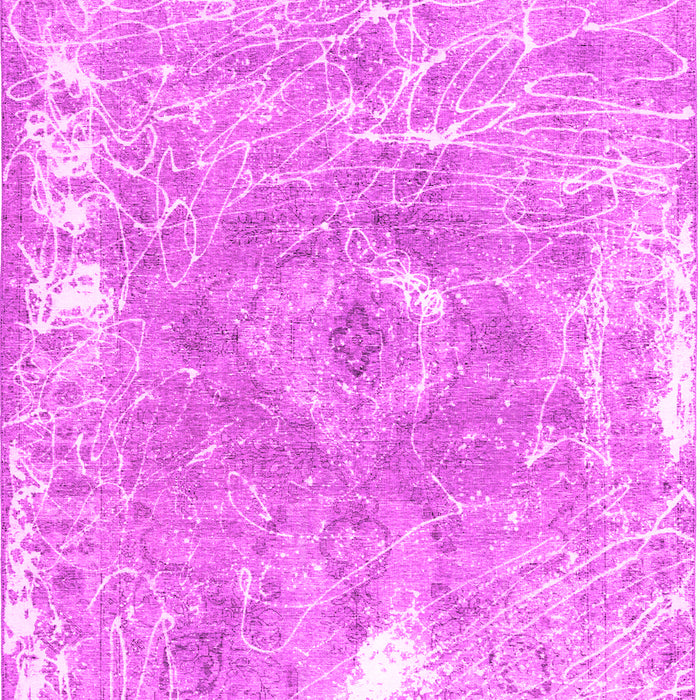 Abstract Pink Contemporary Rug, con607pnk