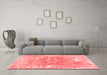 Contemporary Red Washable Rugs