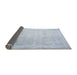 Thickness of Contemporary Blue Gray Modern Rug, con608