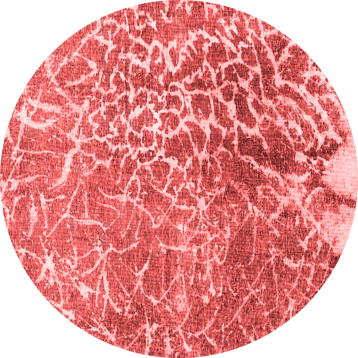 Machine Washable Abstract Red Contemporary Rug, wshcon609red