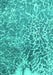 Machine Washable Abstract Turquoise Contemporary Area Rugs, wshcon609turq