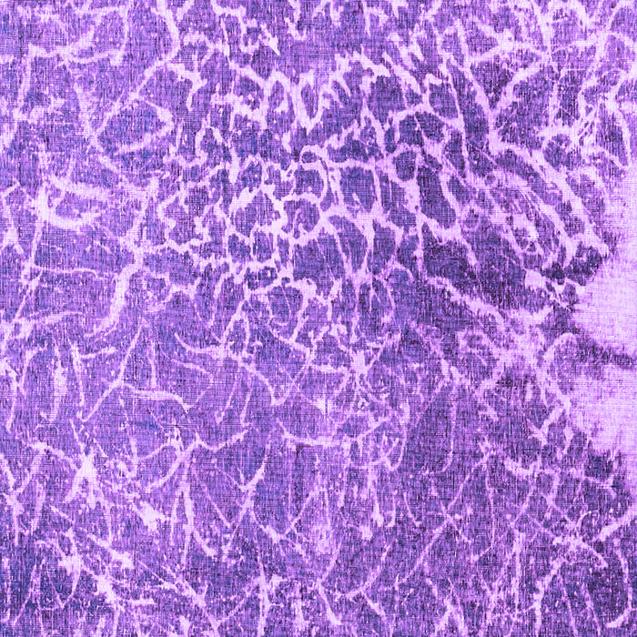 Square Machine Washable Abstract Purple Contemporary Area Rugs, wshcon609pur