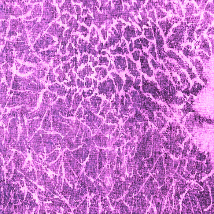 Square Machine Washable Abstract Pink Contemporary Rug, wshcon609pnk