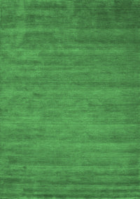 Abstract Emerald Green Contemporary Rug, con60emgrn