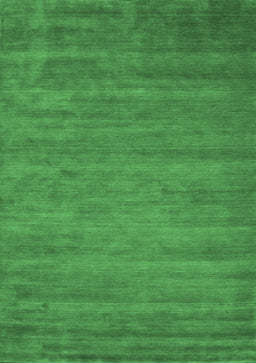 Abstract Emerald Green Contemporary Rug, con60emgrn