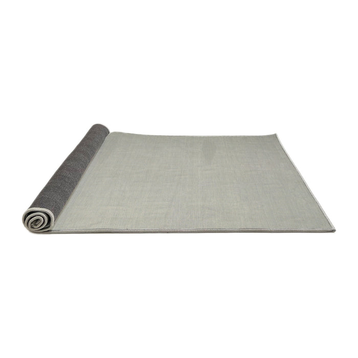 Thickness of Contemporary Dark Gray Modern Rug, con610