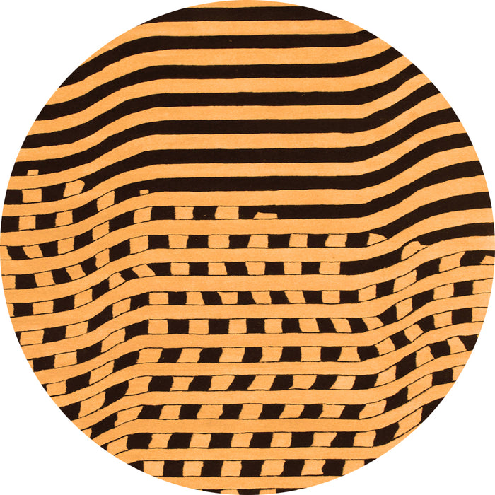 Machine Washable Abstract Orange Contemporary Area Rugs, wshcon612org