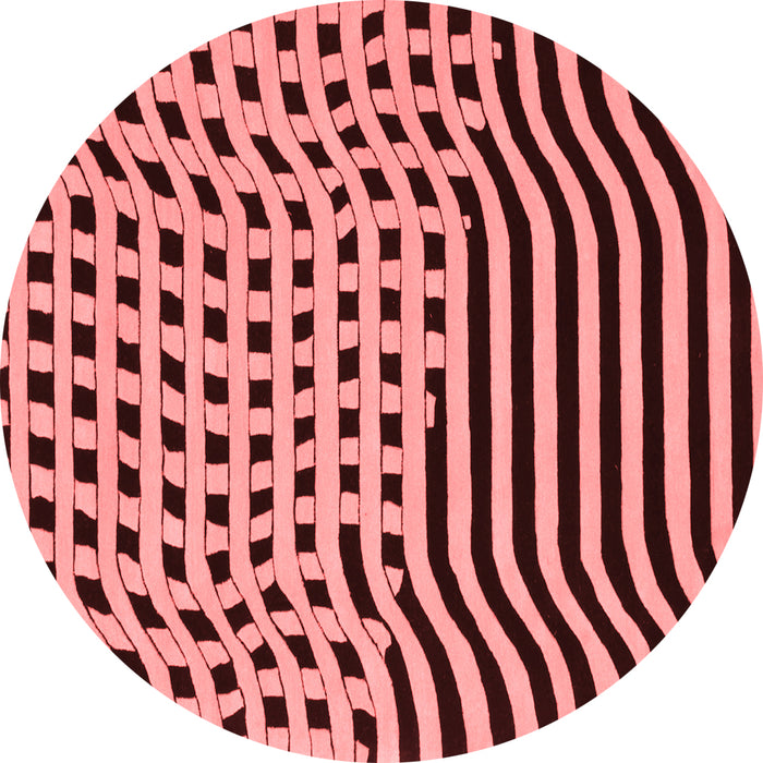 Abstract Red Contemporary Rug, con612red