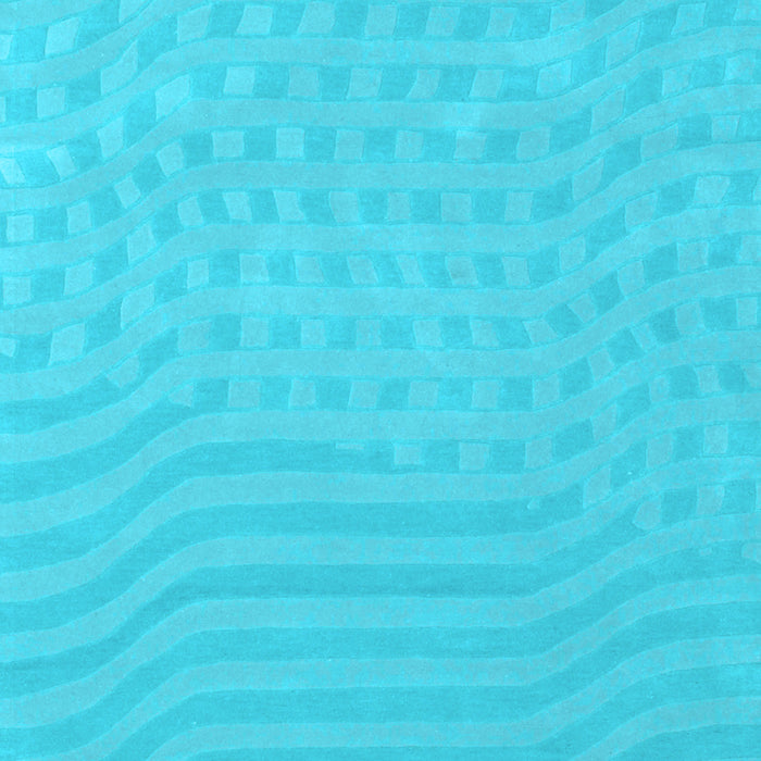 Machine Washable Abstract Light Blue Contemporary Rug, wshcon613lblu