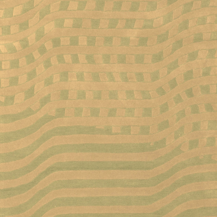 Machine Washable Abstract Brown Contemporary Rug, wshcon613brn