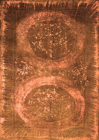 Persian Orange Bohemian Rug, con614org