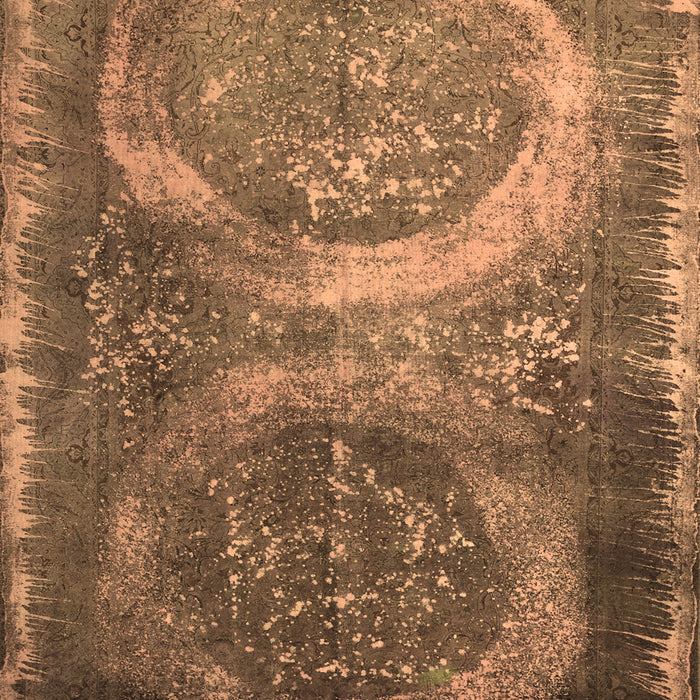 Machine Washable Persian Brown Bohemian Rug, wshcon614brn