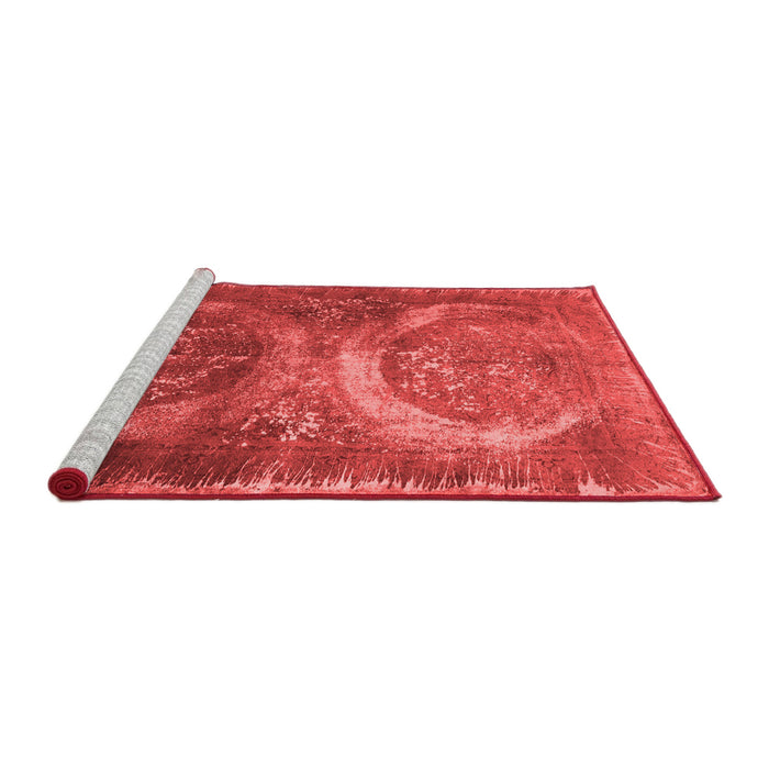 Bohemian Red Washable Rugs
