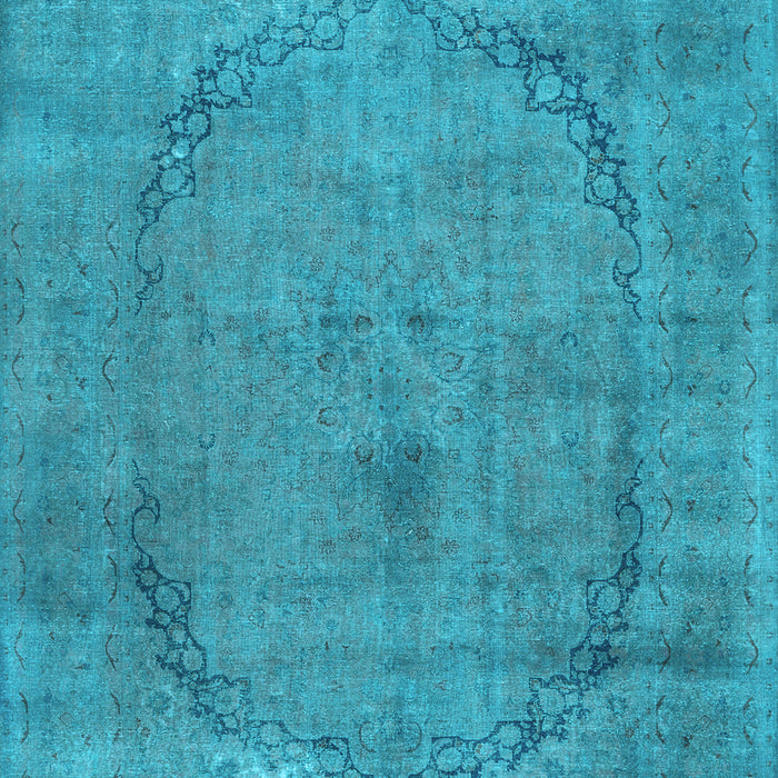 Machine Washable Abstract Light Blue Contemporary Rug, wshcon615lblu