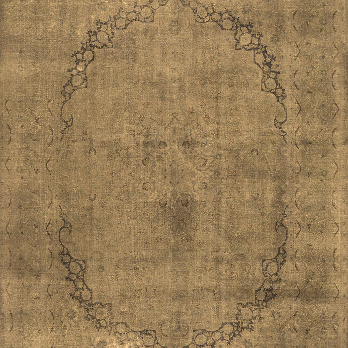 Machine Washable Abstract Brown Contemporary Rug, wshcon615brn