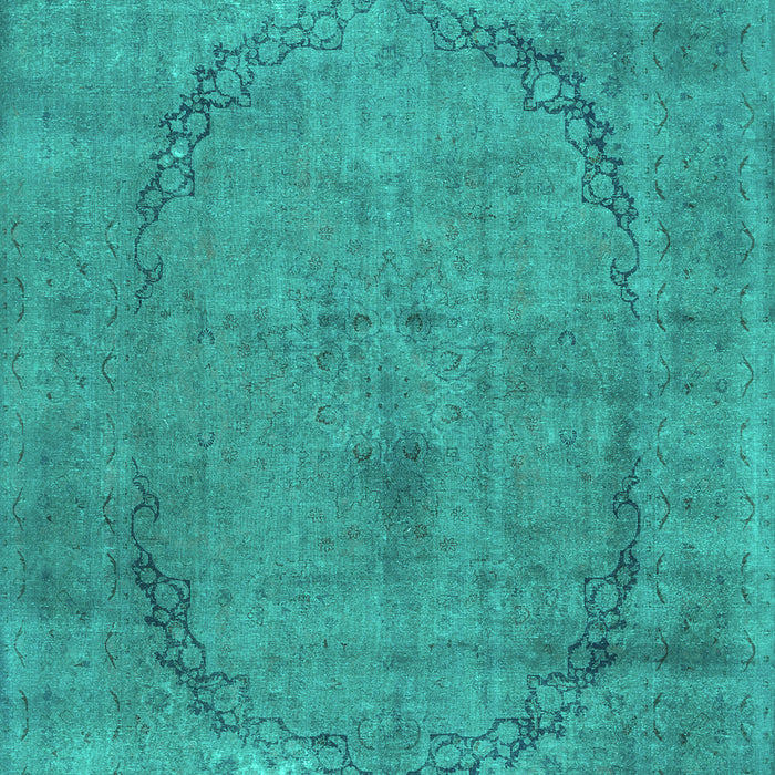 Machine Washable Abstract Turquoise Contemporary Area Rugs, wshcon615turq