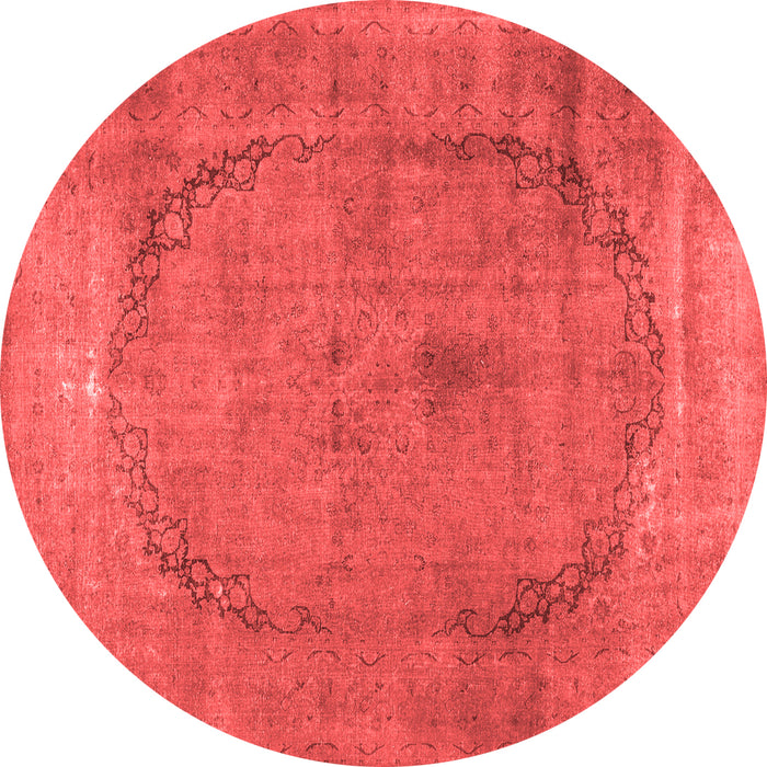 Abstract Red Contemporary Rug, con615red