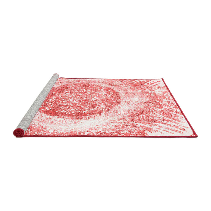 Contemporary Red Washable Rugs