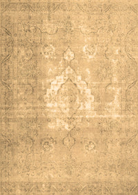 Abstract Brown Contemporary Rug, con617brn