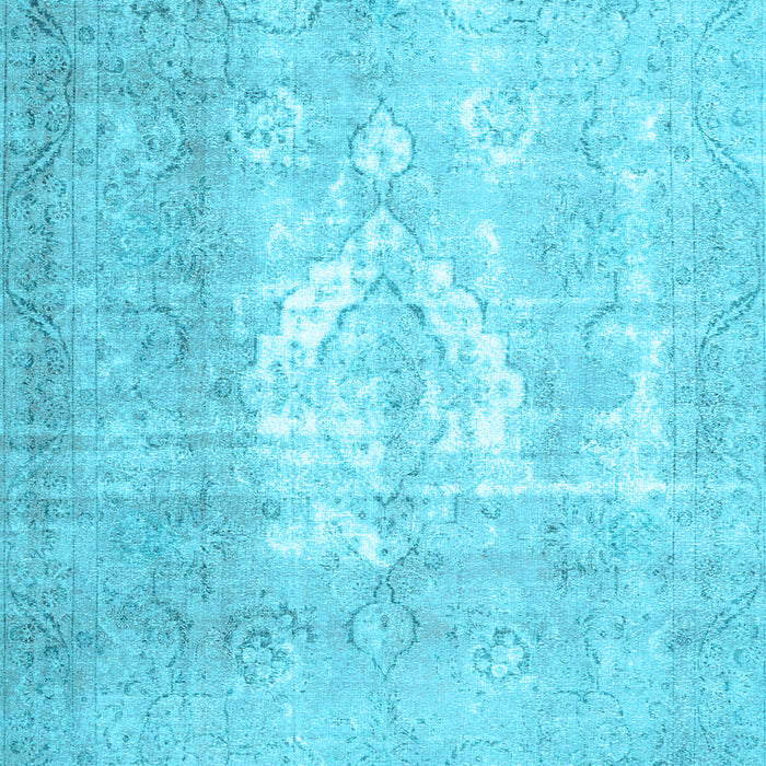Machine Washable Abstract Light Blue Contemporary Rug, wshcon617lblu