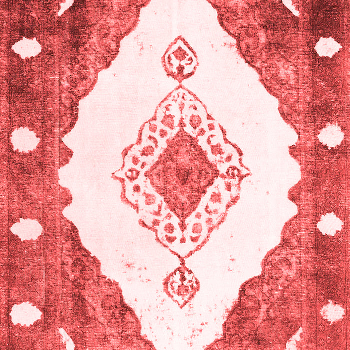 Abstract Red Contemporary Area Rugs