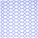 Square Machine Washable Terrilis Blue Contemporary Rug, wshcon619blu