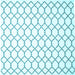 Square Terrilis Light Blue Contemporary Rug, con619lblu