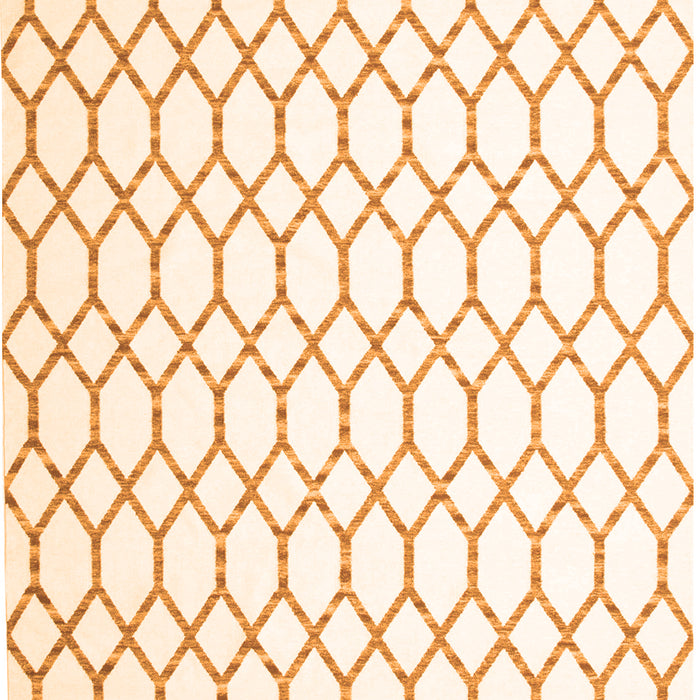 Serging Thickness of Machine Washable Terrilis Orange Contemporary Area Rugs, wshcon619org