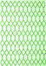 Serging Thickness of Machine Washable Terrilis Green Contemporary Area Rugs, wshcon619grn