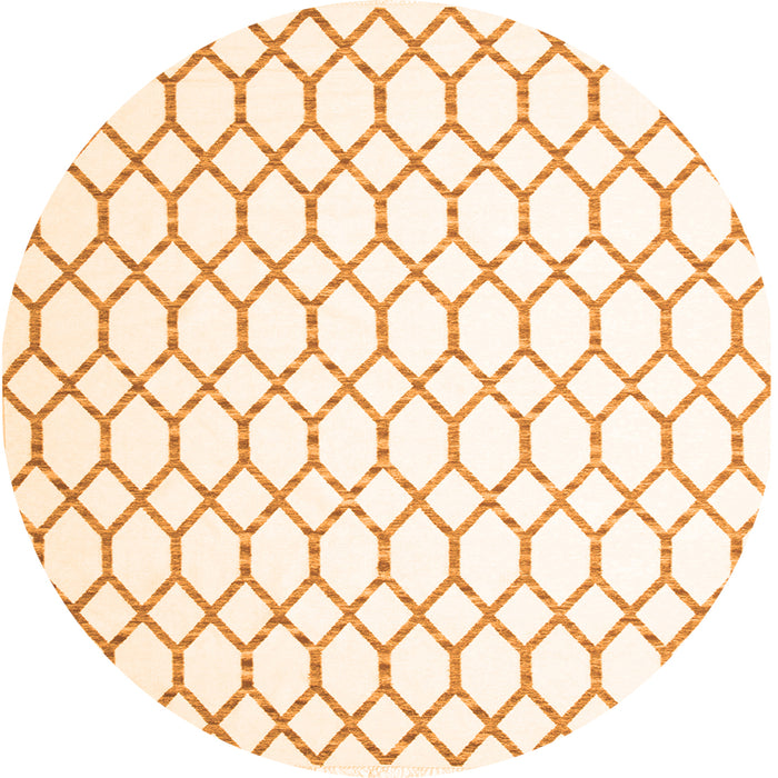 Machine Washable Terrilis Orange Contemporary Area Rugs, wshcon619org