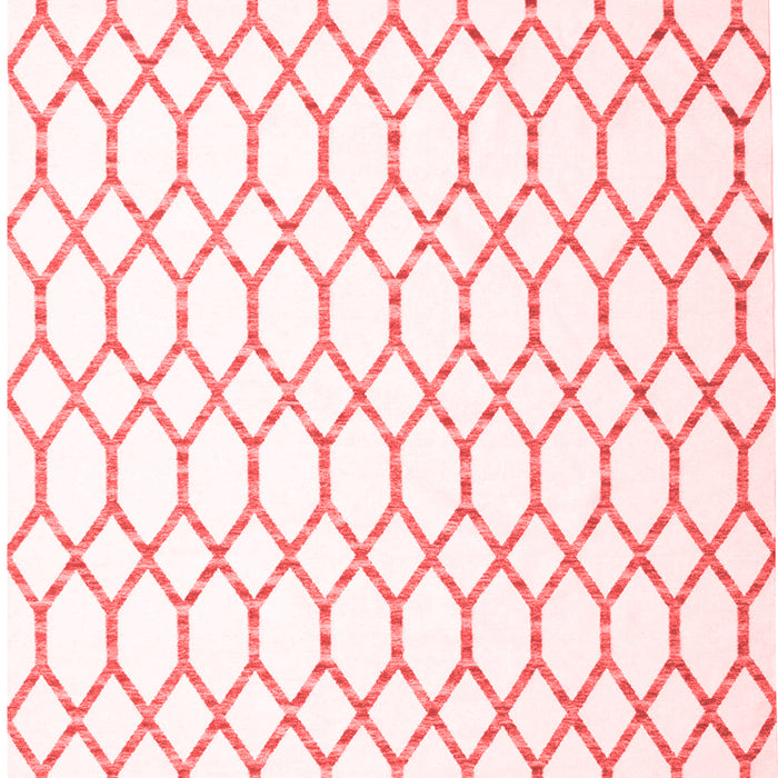 Machine Washable Terrilis Red Contemporary Rug, wshcon619red